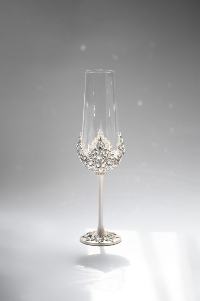 ethereal collection crystal wedding set elegant design